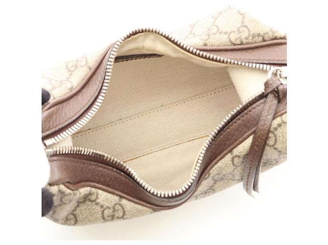 Borsa a tracolla Gucci GG Supreme Attache - vista 3
