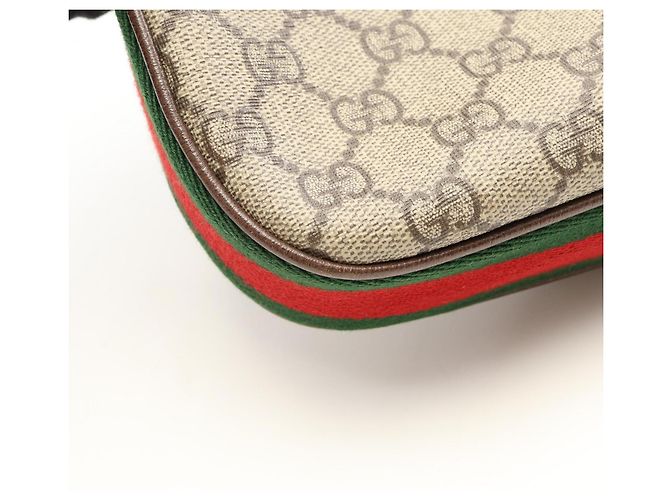 Borsa a tracolla Gucci GG Supreme Attache - vista 5