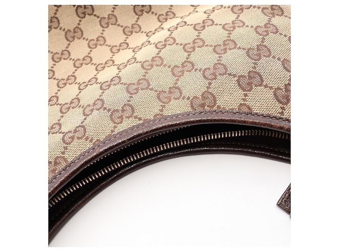 Borsa a tracolla Gucci Abbey GG Canvas - vista 10