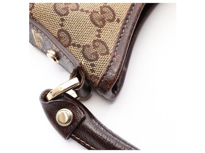 Borsa a tracolla Gucci Abbey GG Canvas - vista 11