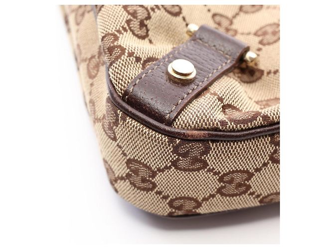 Borsa a tracolla Gucci Abbey GG Canvas - vista 5