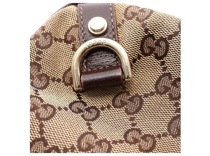 Borsa a tracolla Gucci Abbey GG Canvas - vista 9