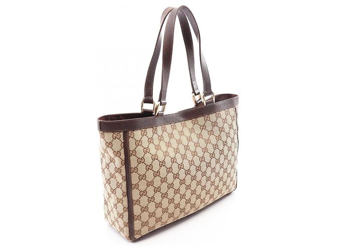 Bolso Tote Gucci Abbey GG Canvas - vista 2