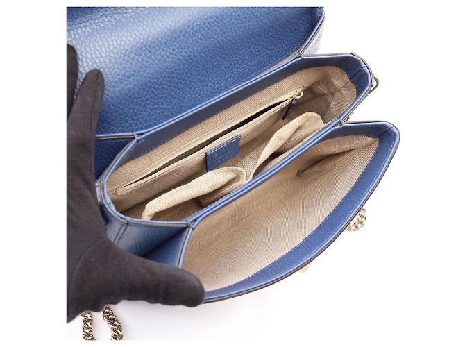 Borsa a mano 2-Way Gucci Interlocking G - vista 3