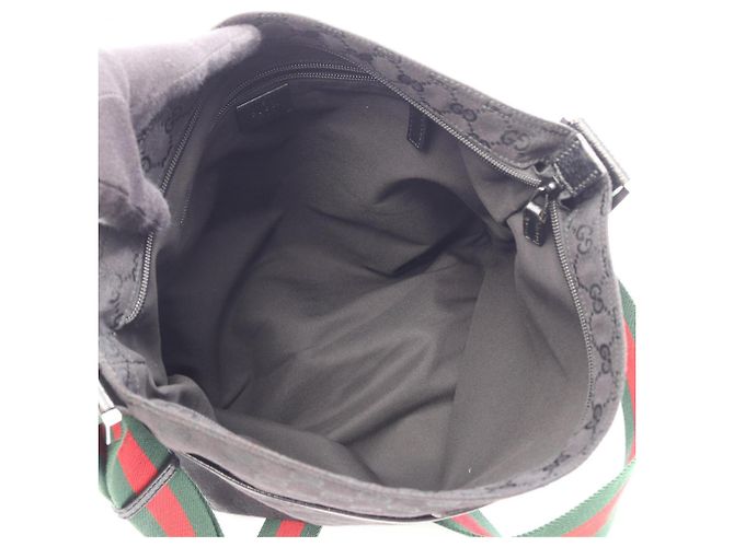 Borsa a tracolla Gucci Sherry Line GG Canvas - vista 3