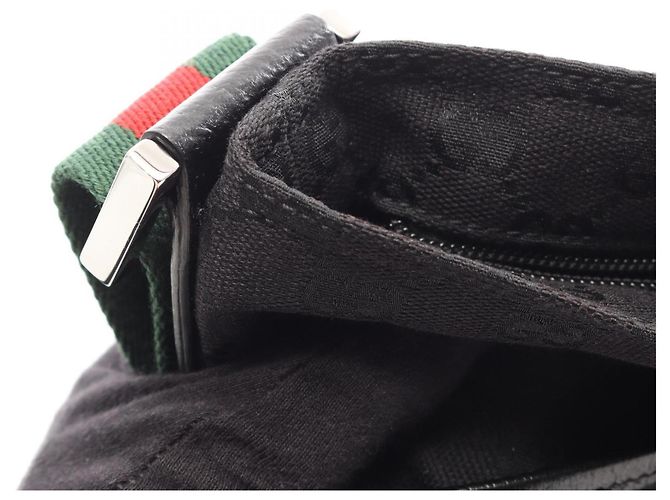 Borsa a tracolla Gucci Sherry Line GG Canvas - vista 7