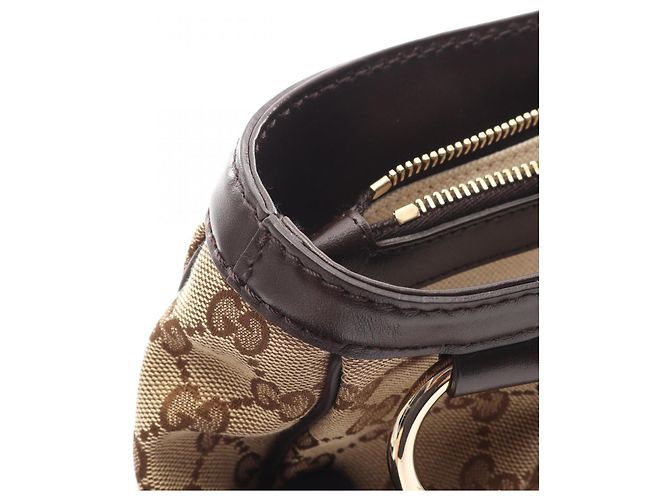 Bolso Tote Gucci Sukey GG Canvas - vista 6