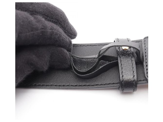 Gucci Ledergürtel mit Double G Schnalle - Ansicht 7