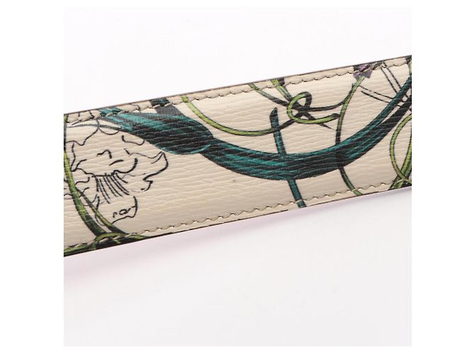 Cinturón de piel Gucci Flora - vista 11
