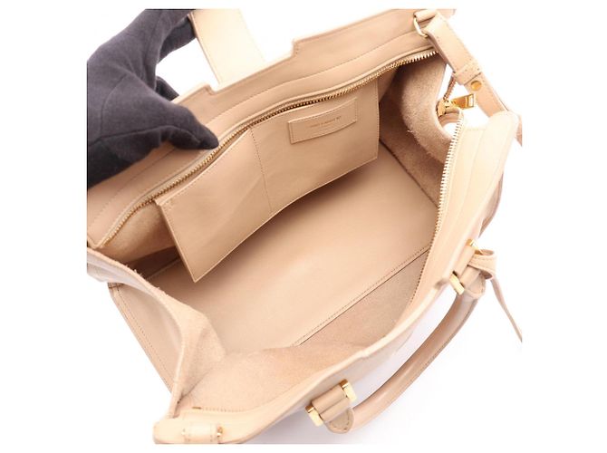 Yves Saint Laurent Saint Laurent Paris Cabas Small Monogram Borsa a mano 2-Way - vista 3