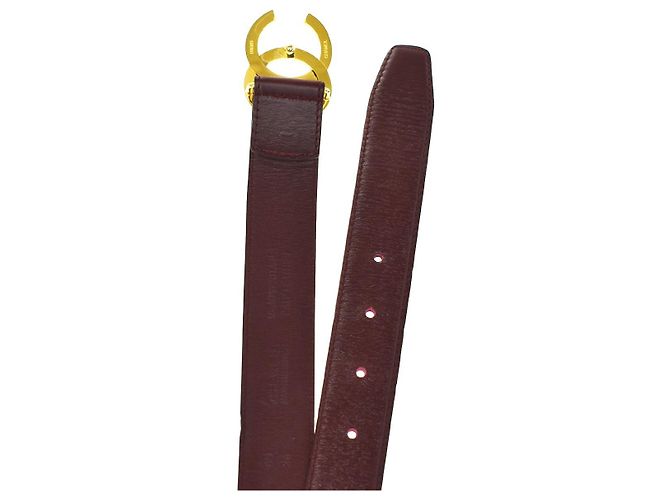 Chanel CC Logo Gürtel Leder schmal - Ansicht 6