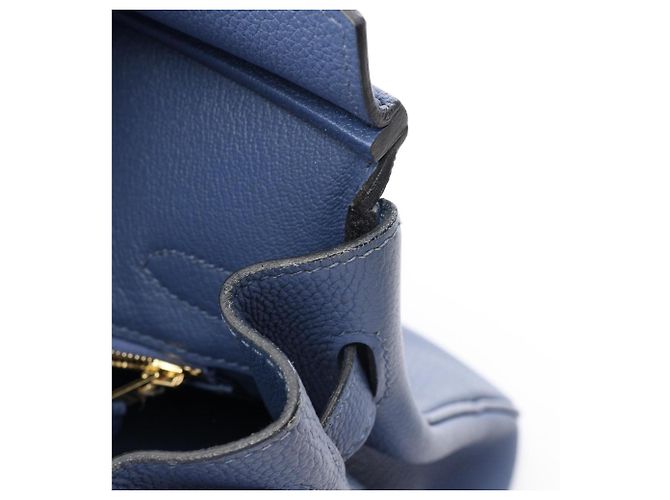 Hermès Borsa Hermes Birkin 30 Blue Brighton - vista 12