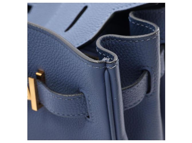 Hermès Borsa Hermes Birkin 30 Blue Brighton - vista 13