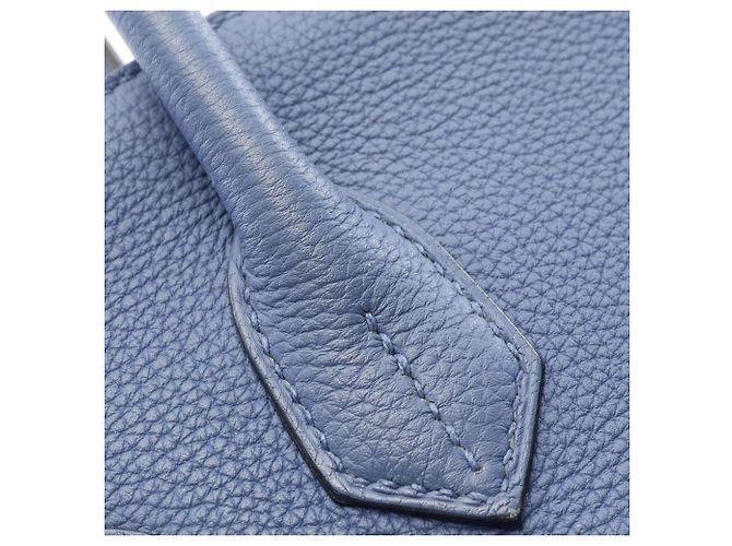 Hermès Borsa Hermes Birkin 30 Blue Brighton - vista 15
