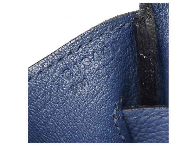 Hermès Borsa Hermes Birkin 30 Blue Brighton - vista 5
