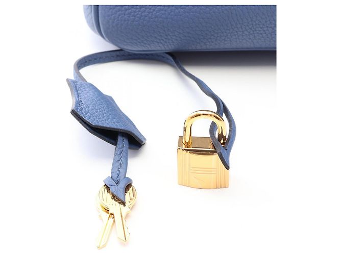 Hermès Borsa Hermes Birkin 30 Blue Brighton - vista 6