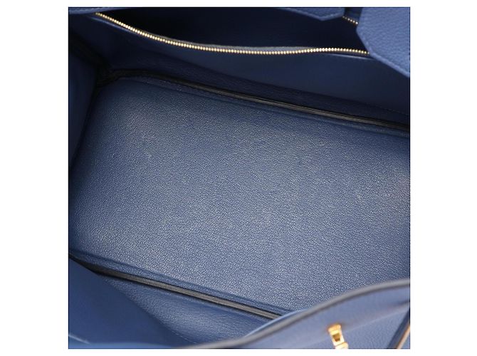 Hermès Borsa Hermes Birkin 30 Blue Brighton - vista 7