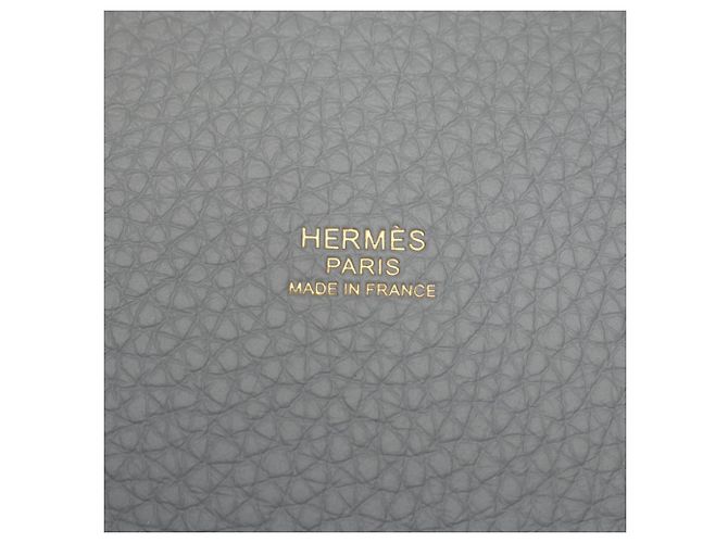 Hermès Borsa Hermes Picotin Lock PM in Gray - vista 4
