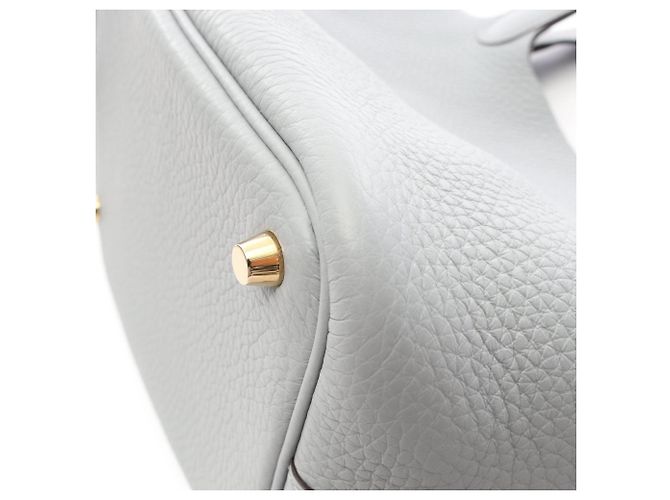 Hermès Borsa Hermes Picotin Lock PM in Gray - vista 6