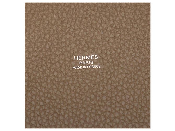 Hermès Borsa Hermes Picotin Lock PM Etoupe - vista 4