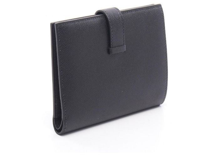 Hermès Portafoglio bi-fold Hermes Bearn Compact - vista 2