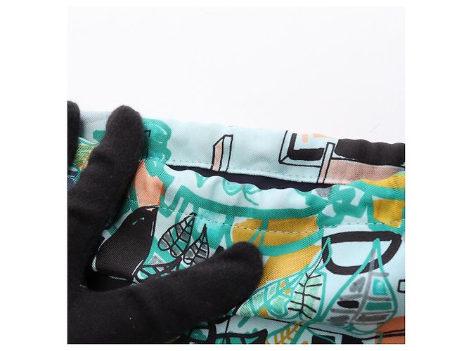 Hermès Hermes Musardine Modernism Tropical Handbag Pouch - vista 12