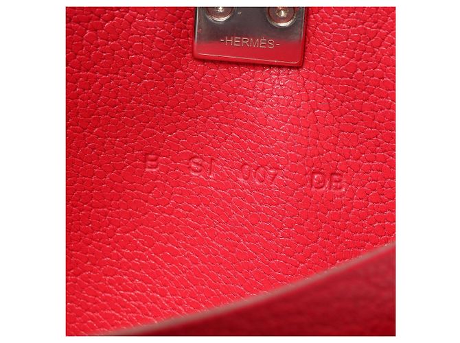 Hermès Tarjetero Hermes Medor Rose Extreme - vista 5