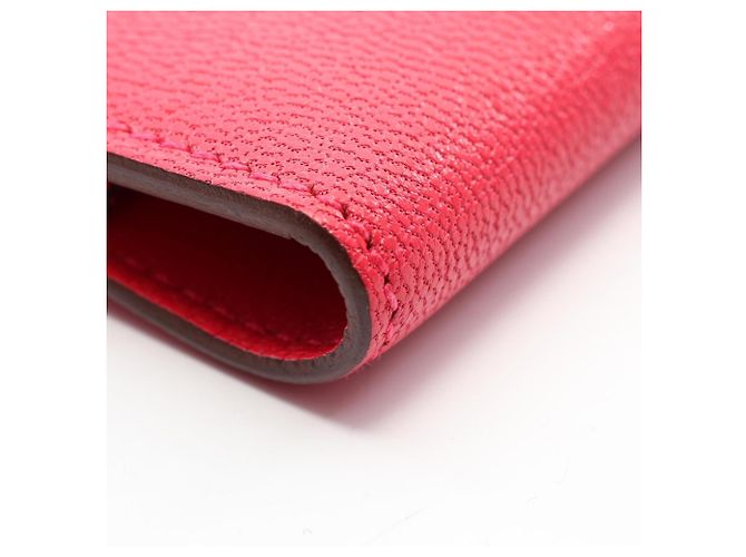 Hermès Tarjetero Hermes Medor Rose Extreme - vista 6