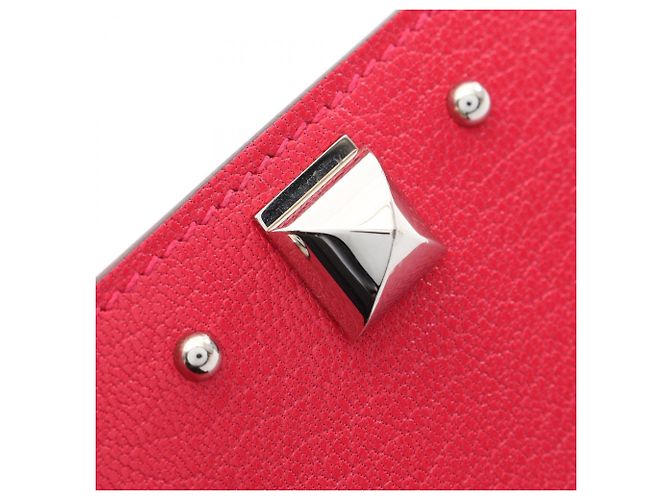 Hermès Tarjetero Hermes Medor Rose Extreme - vista 7