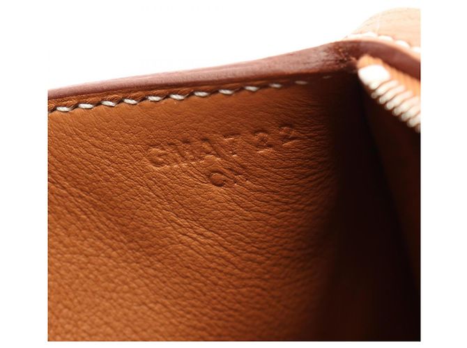 Hermès Borsa a tracolla Hermes Lindy Mini Gold - vista 5