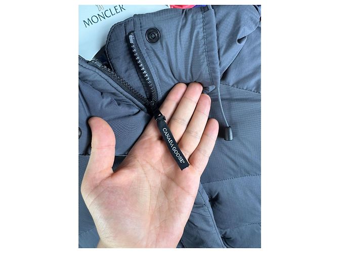 Abrigo Canada Goose Alliston Plegable Mujer Gris 5077L MSRP $1,050 Talla XS - vista 13