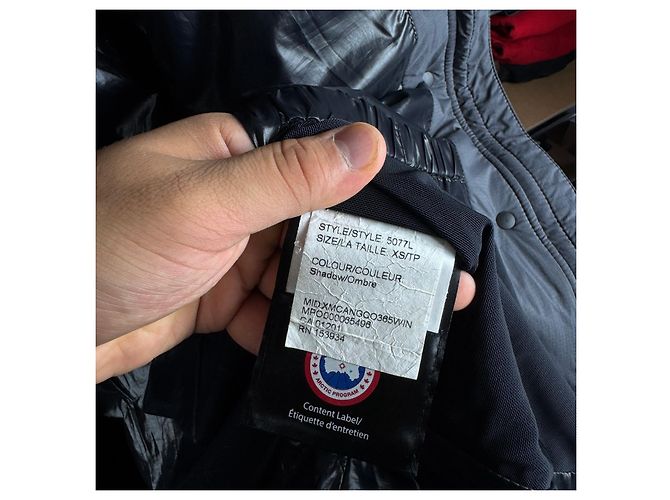 Abrigo Canada Goose Alliston Plegable Mujer Gris 5077L MSRP $1,050 Talla XS - vista 16