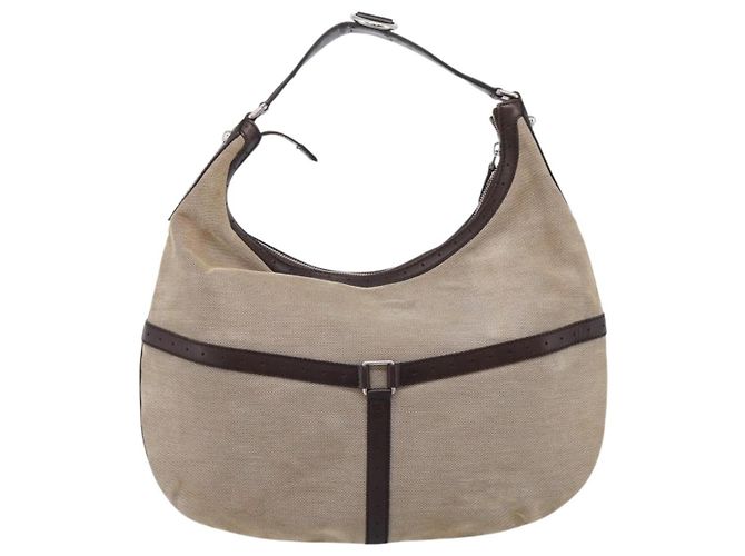 Gucci Reins Web Hobo Canvas Medium - Ansicht 2