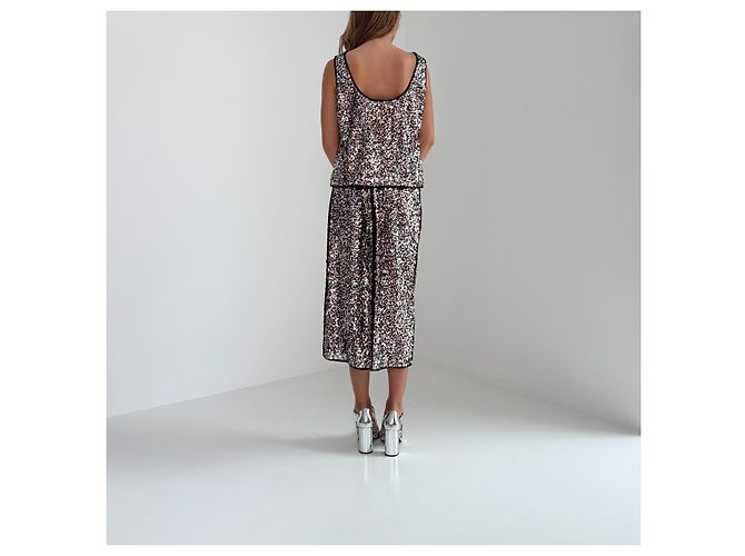 Weekend Max Mara Pailletten-Set aus Top und Midirock - Ansicht 10