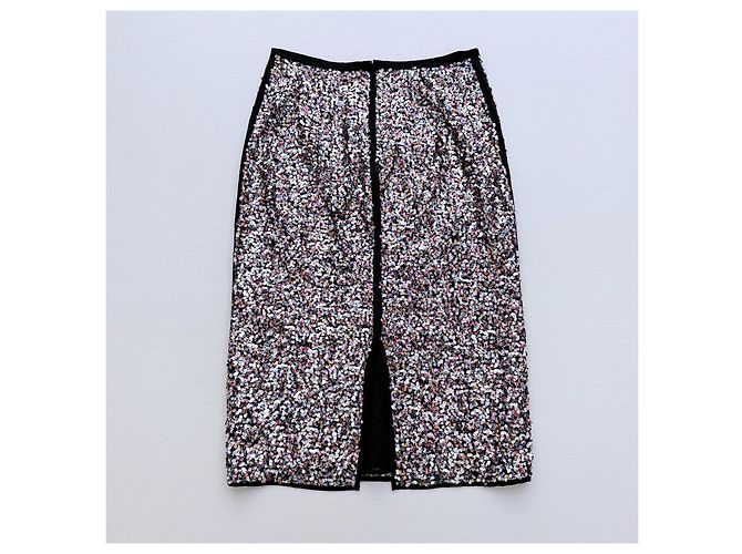 Weekend Max Mara Pailletten-Set aus Top und Midirock - Ansicht 12