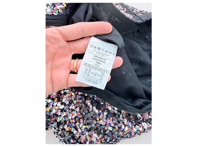Weekend Max Mara Pailletten-Set aus Top und Midirock - Ansicht 14