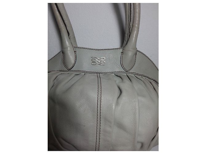 Lancel White Leather Handbag - view 3