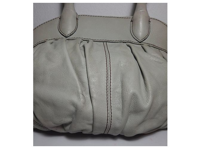 Lancel White Leather Handbag - view 4