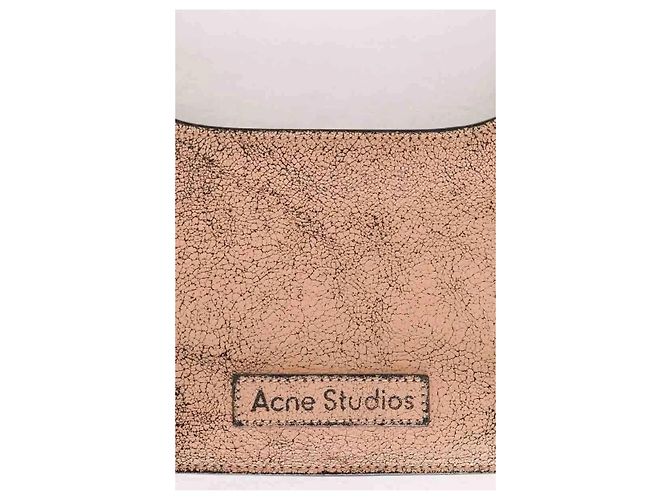 Acne Studios Schultertasche aus braunem Leder - Ansicht 2