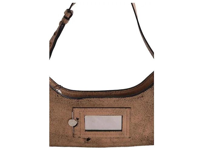 Acne Studios Schultertasche aus braunem Leder - Ansicht 4