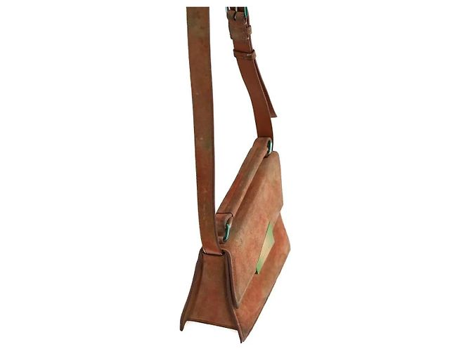 Acne Distortion Schultertasche braun - Ansicht 2