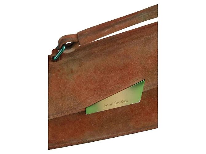 Acne Distortion Schultertasche braun - Ansicht 4