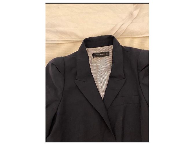 Blazer Azul Zara Mujer - vista 2