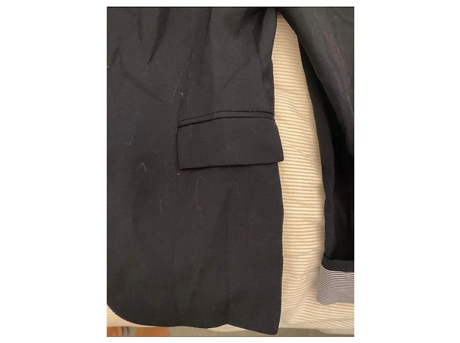 Blazer Azul Zara Mujer - vista 4