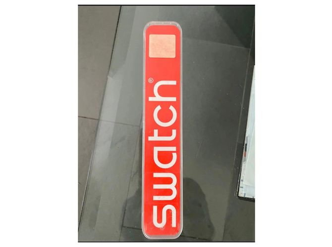 Autre Marque Swatch Damenuhr mit Hühner- und Blumenmuster - Ansicht 4