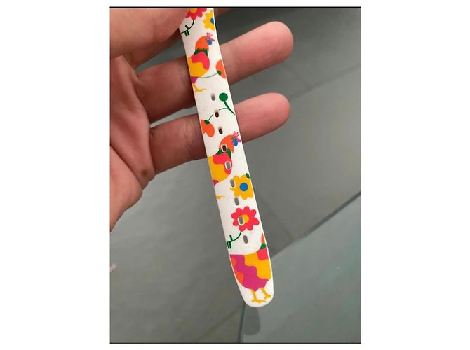 Autre Marque Swatch Damenuhr mit Hühner- und Blumenmuster - Ansicht 8