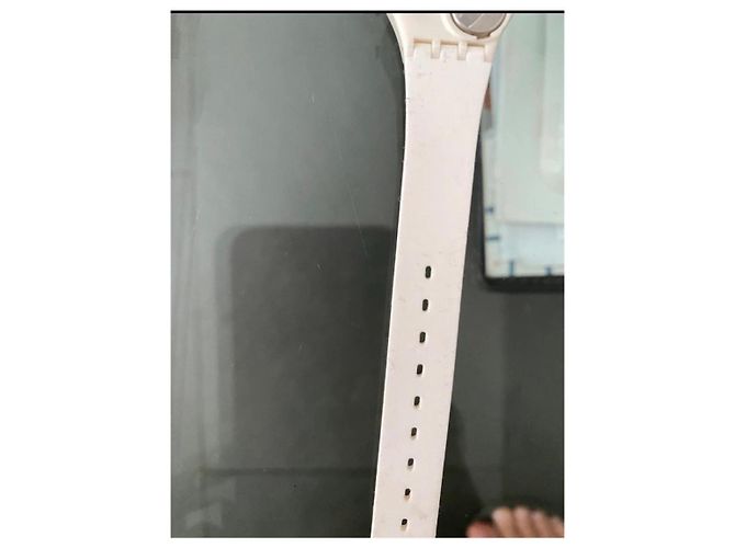 Autre Marque Swatch Damenuhr mit Hühner- und Blumenmuster - Ansicht 9