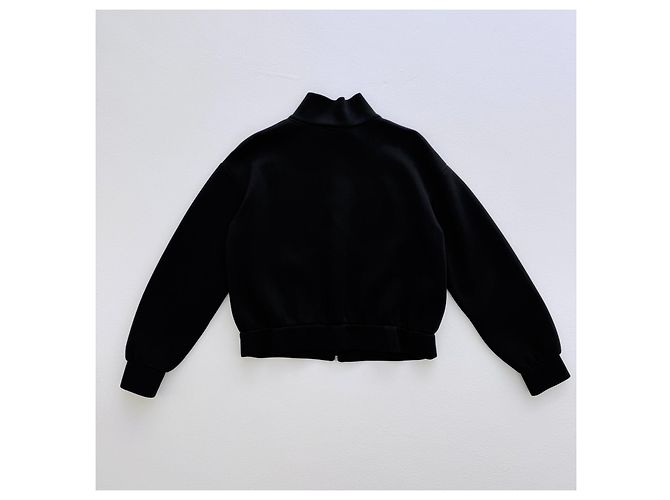 Weekend Max Mara Black Cotton Track Jacket - view 4