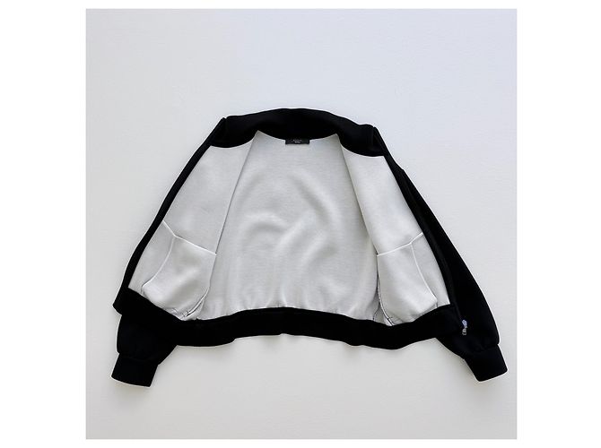 Weekend Max Mara Black Cotton Track Jacket - view 6