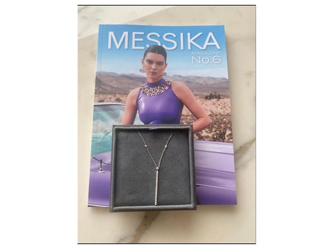Messika Gabsby Weißgold Diamant Halskette - Ansicht 6